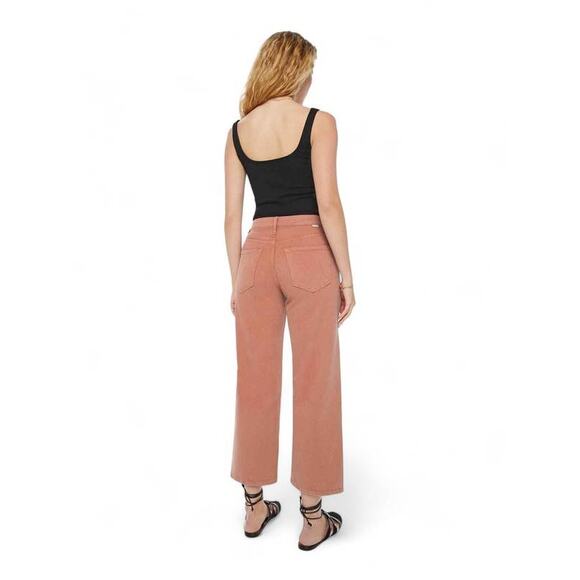 MOTHER The Dodger Ankle Jeans in Mango Pink Peach 1888-1479-MGO 26 US 2 NEW NWT - Picture 3 of 6